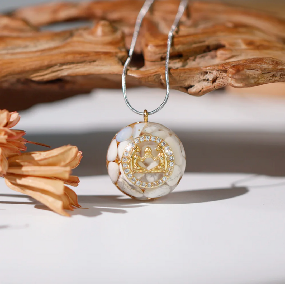 Zwilling Orgonit - Halskette