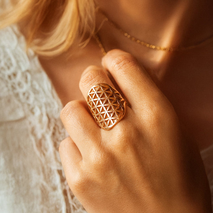 Anello Fiore della Vita