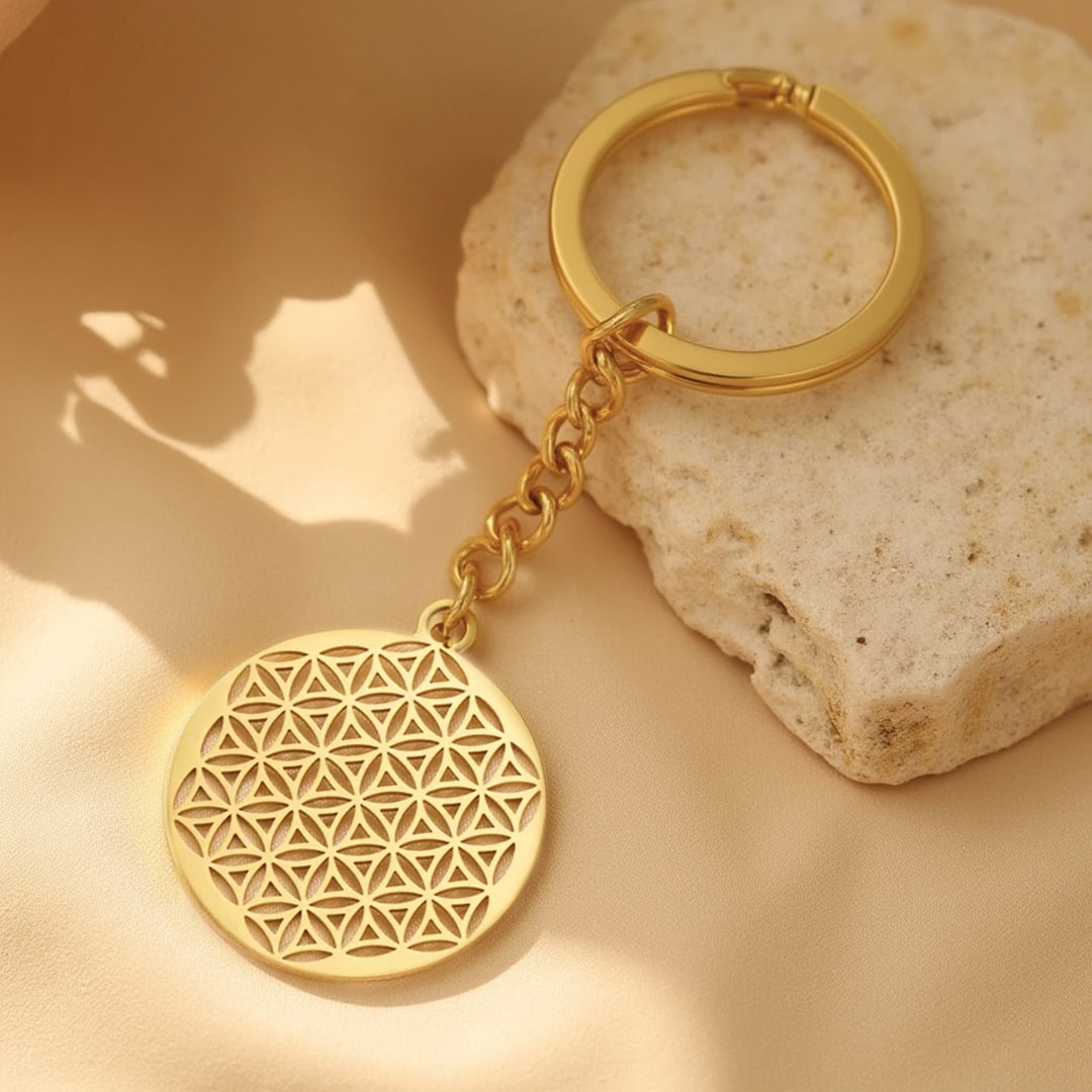 Portachiavi Fiore della Vita