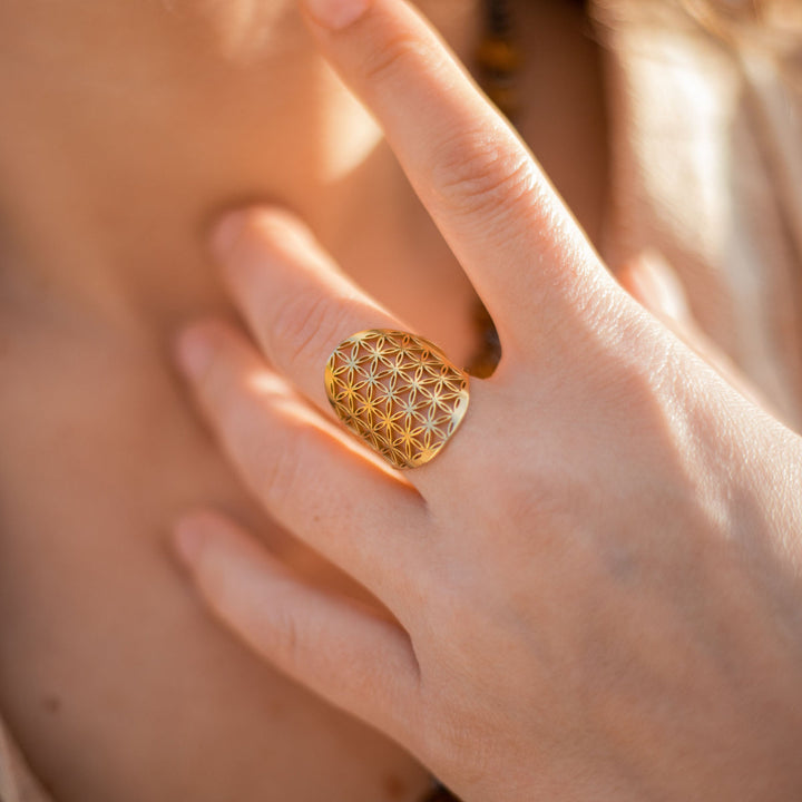 Anello Fiore della Vita