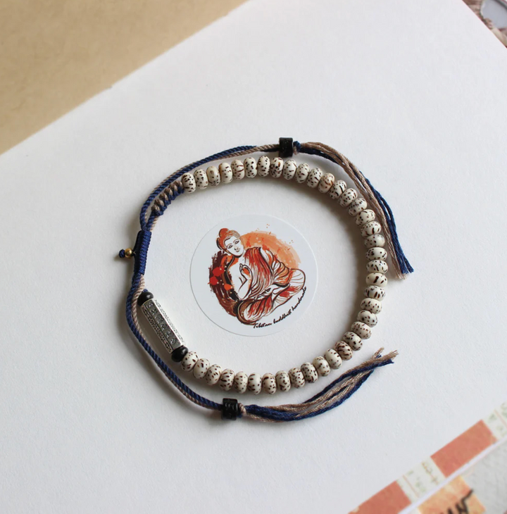 Bracciale Bodhi di base blu