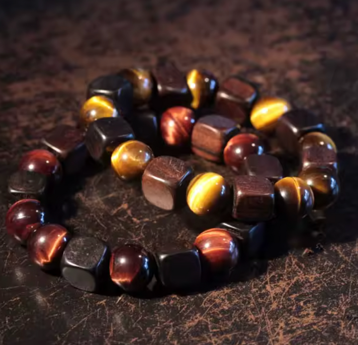 Braccialetto Occhio di Tigre color rame