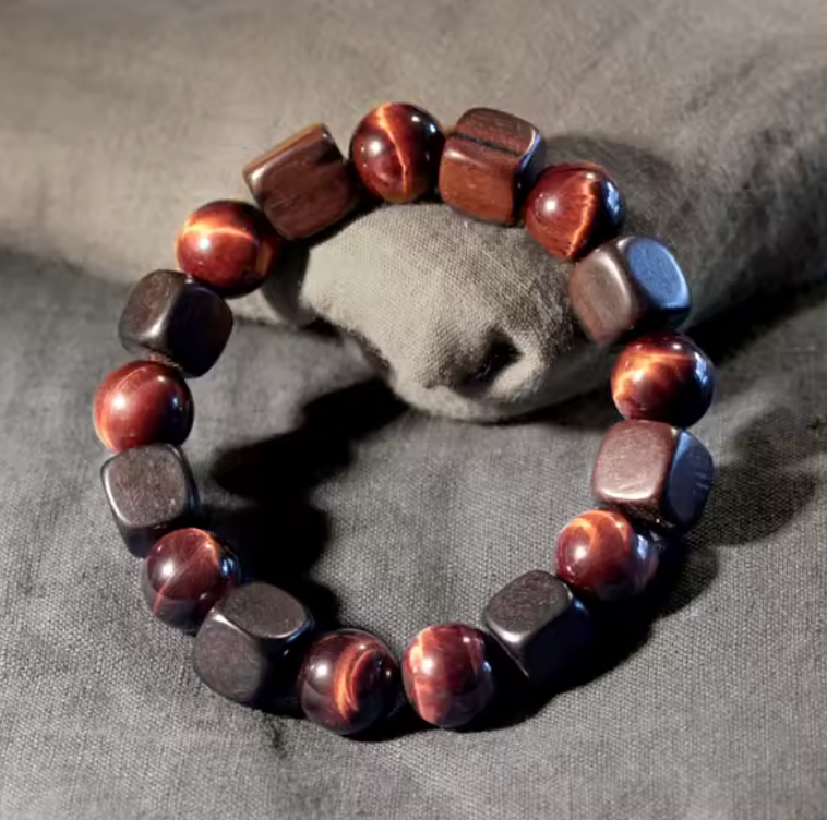 Braccialetto Occhio di Tigre color rame