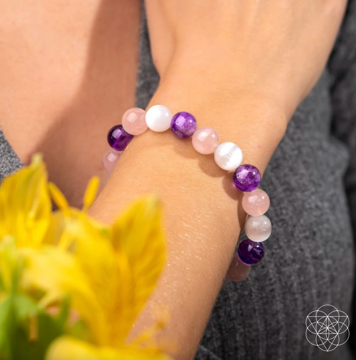 Bracciale di Protezione Tormalina Nera e Ossidiana