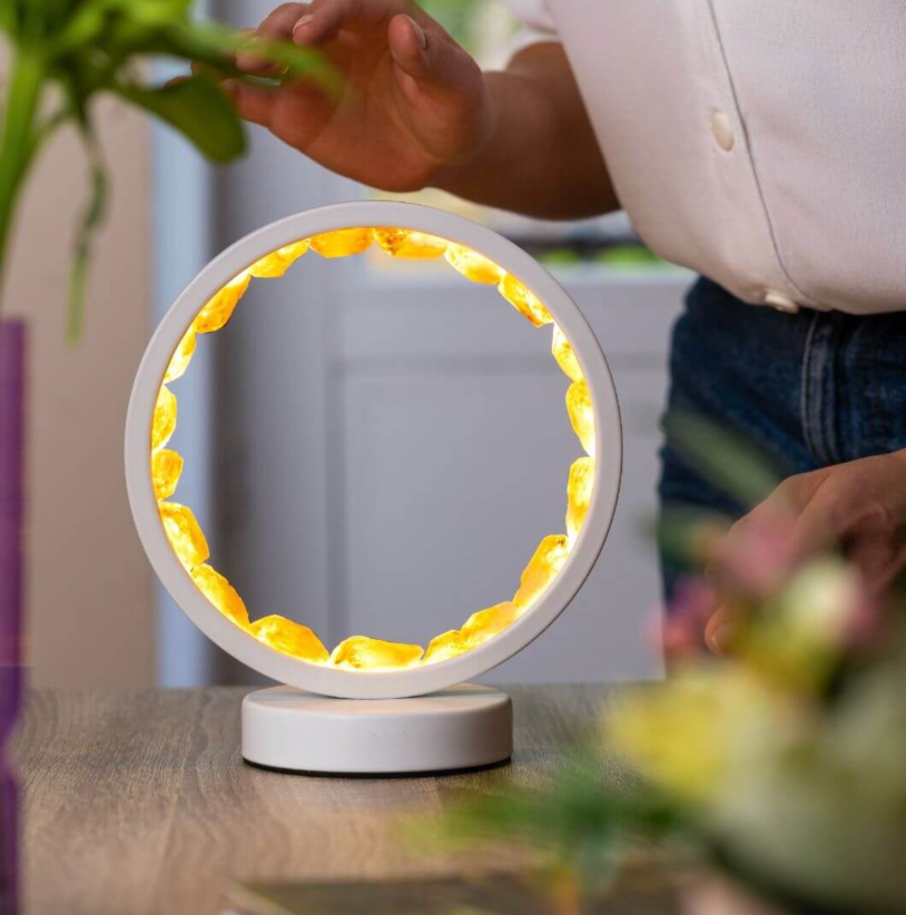 Lampada di ametista "Sogno di cristallo"