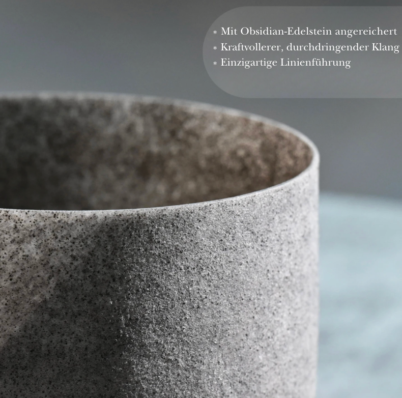 Campana di cristallo di quarzo "OM"