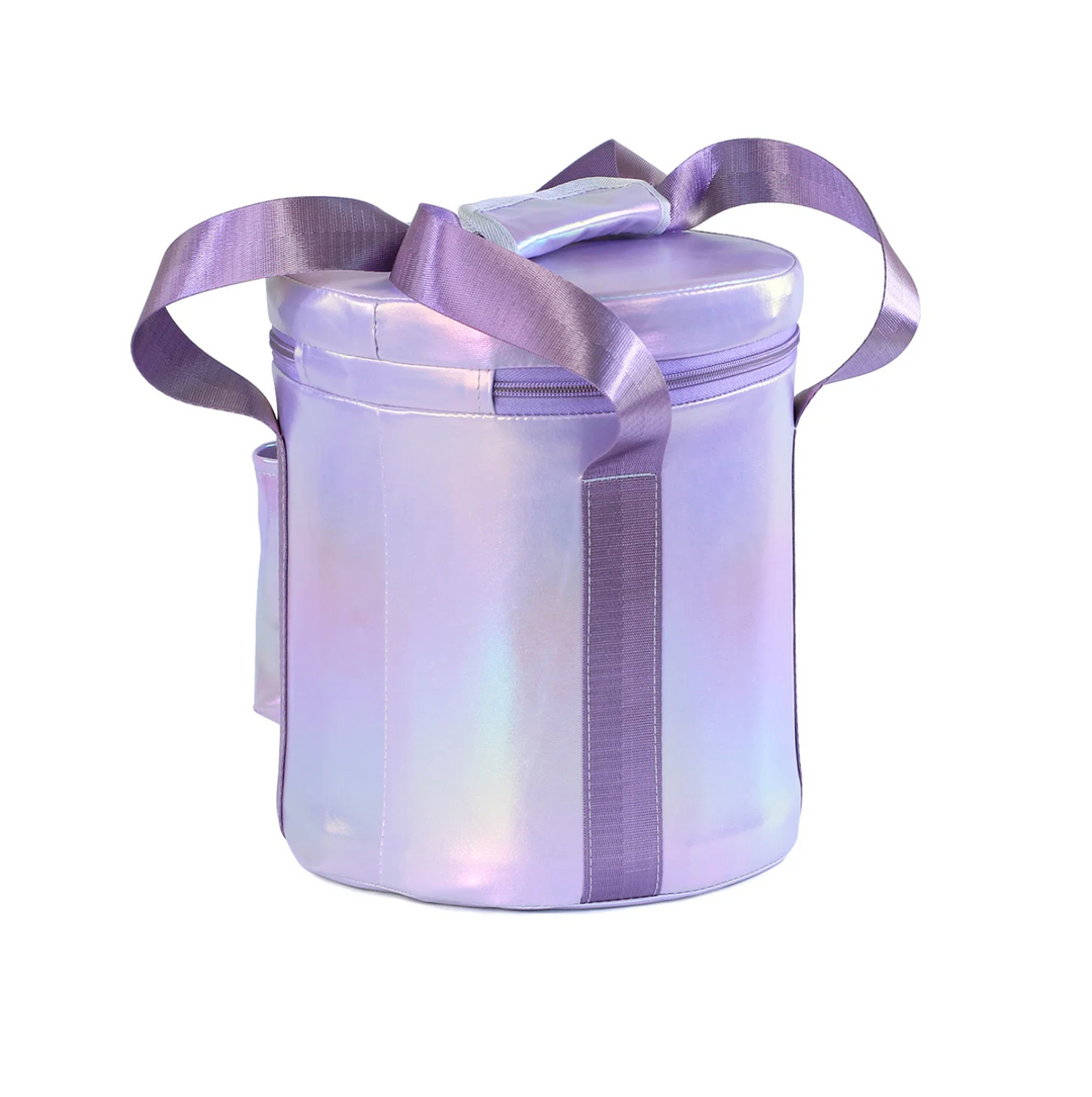 Campana tibetana in cristallo di quarzo "Chrome Aura"