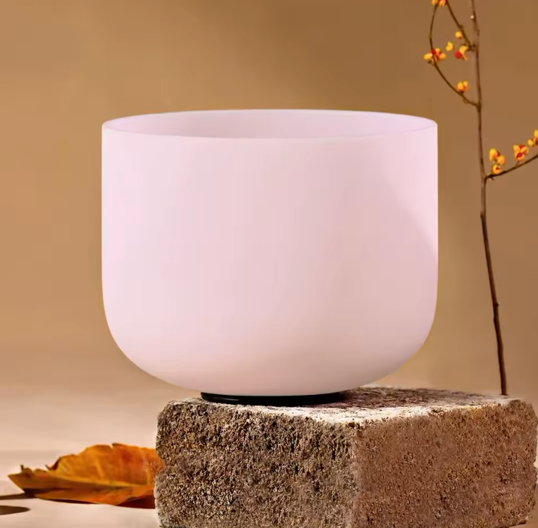 Campana di cristallo di quarzo "OM"