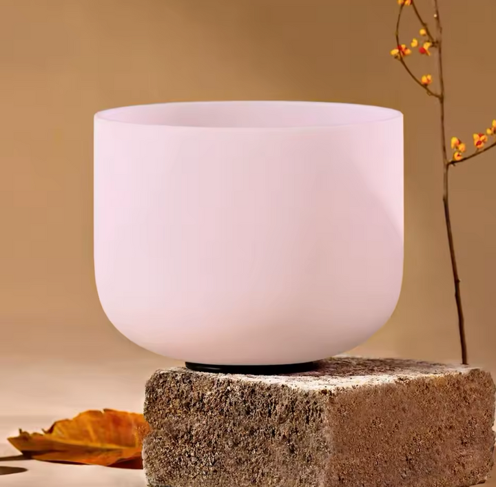 Campana di cristallo di quarzo "OM"