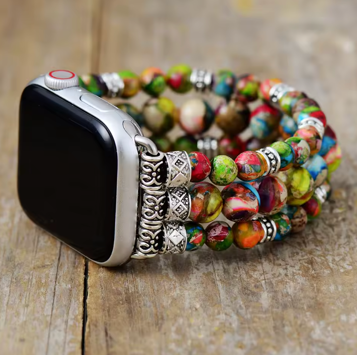Cinturino per Apple Watch in diaspro energetico