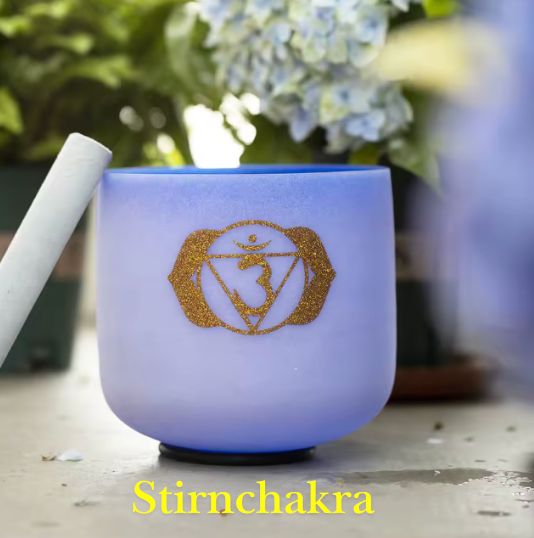 3-teiliges Kristall Klangschalen Set