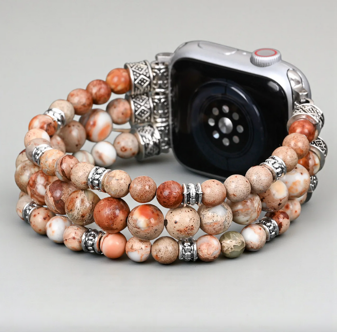 Cinturino per Apple Watch in diaspro energetico