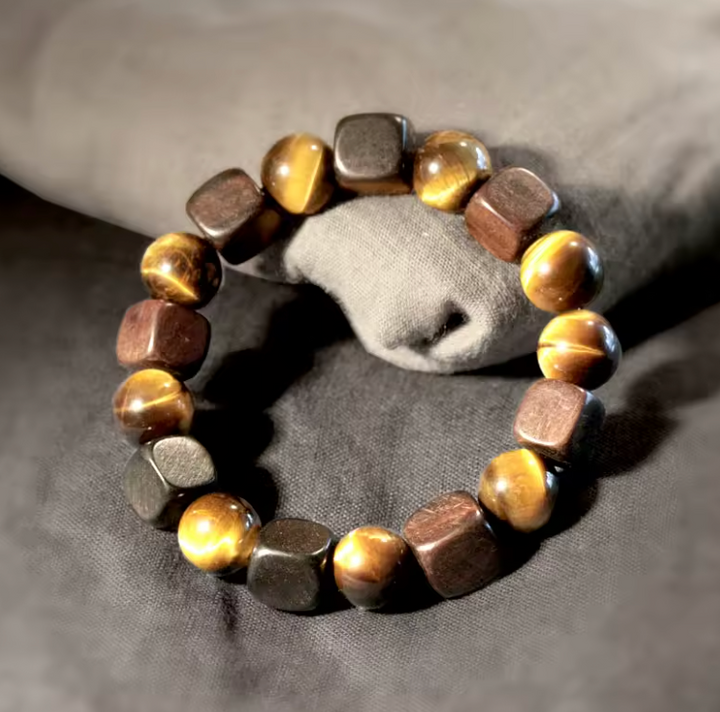 Braccialetto Occhio di Tigre color rame