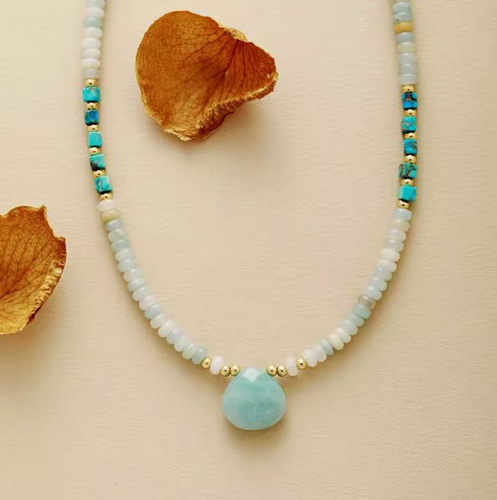 Collana Serene Amazonite