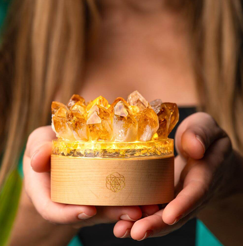 Citrin-Lampe "Shine"