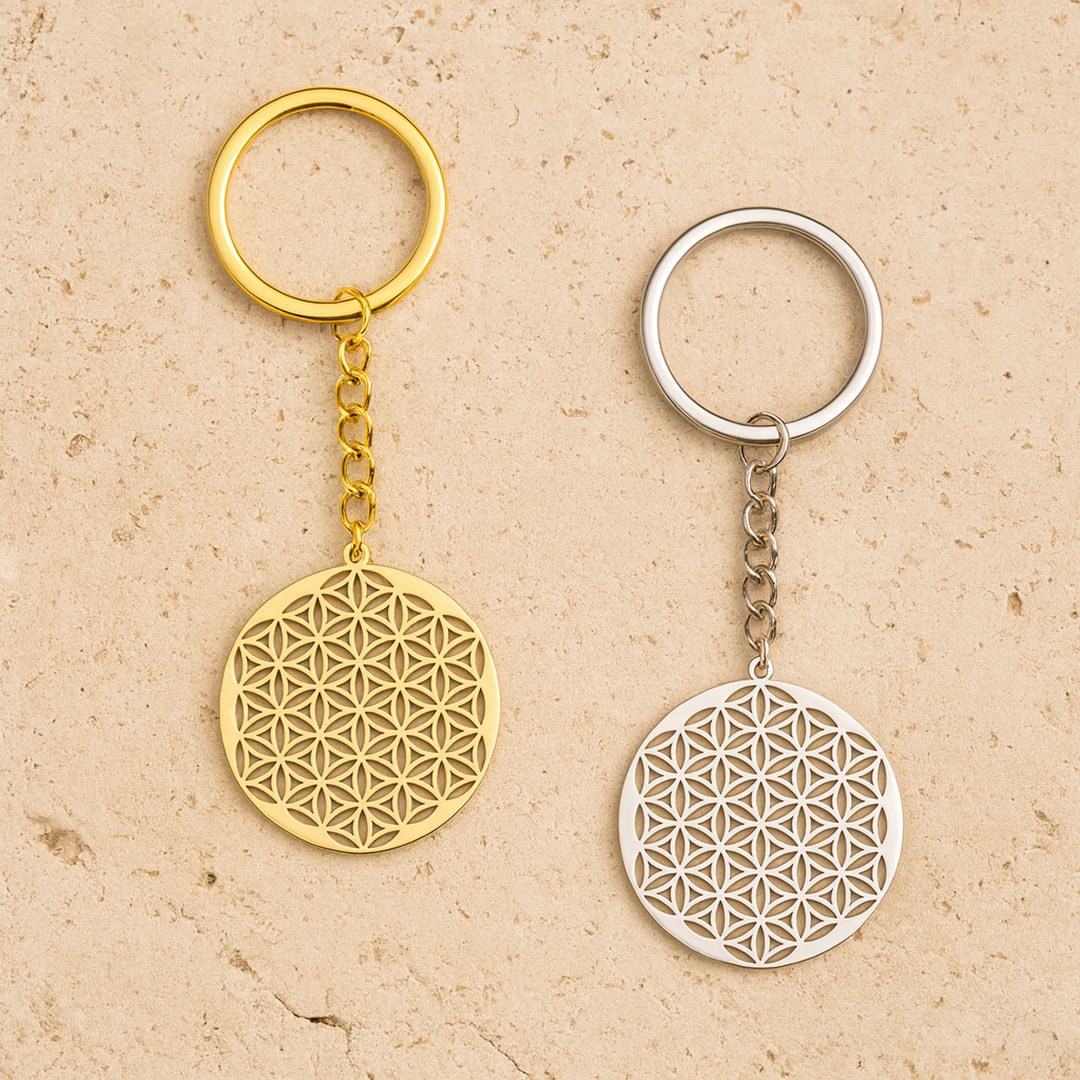 Portachiavi Fiore della Vita