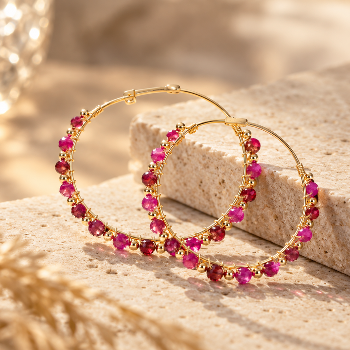 Orecchini Citrin Radiance