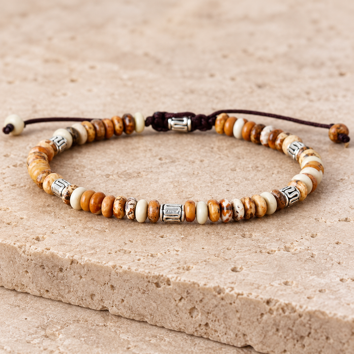 Bracciale Beige Tibetan Energy