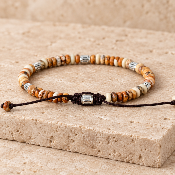 Bracciale Beige Tibetan Energy