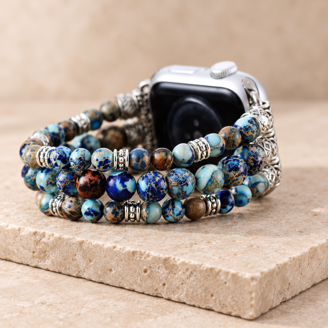 Cinturino per Apple Watch Blue Lilia