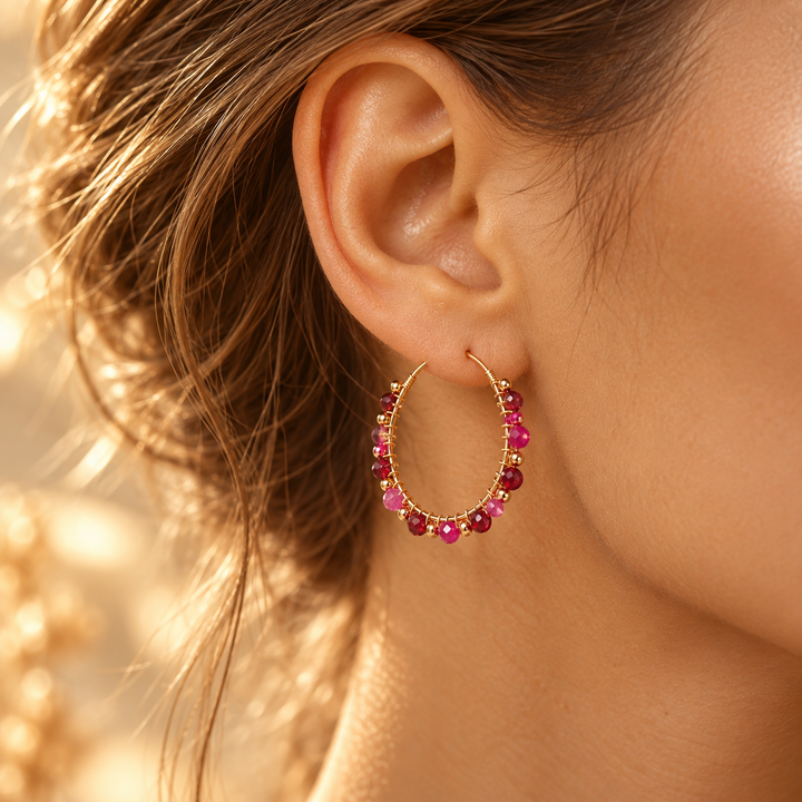 Orecchini Citrin Radiance