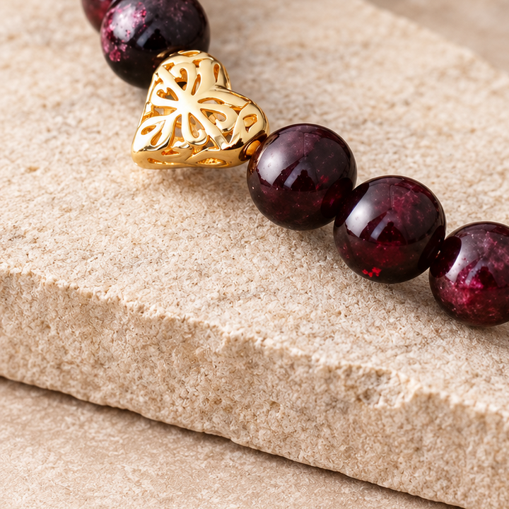 Braccialetto Granat Love