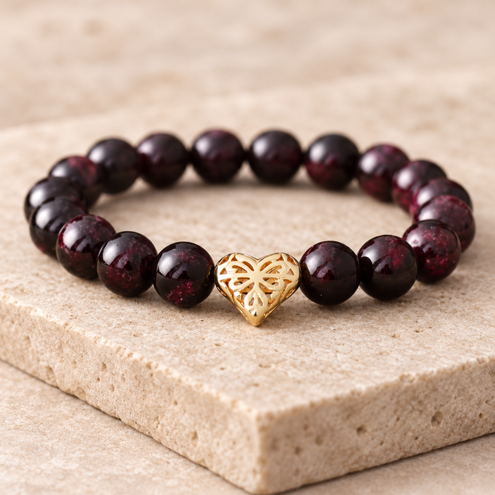 Braccialetto Granat Love