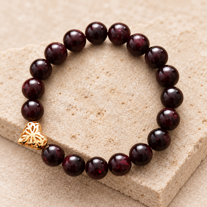 Braccialetto Granat Love