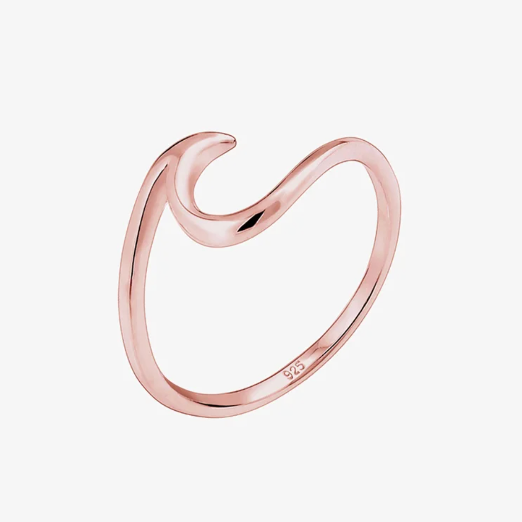 Anello in argento Happy Wave