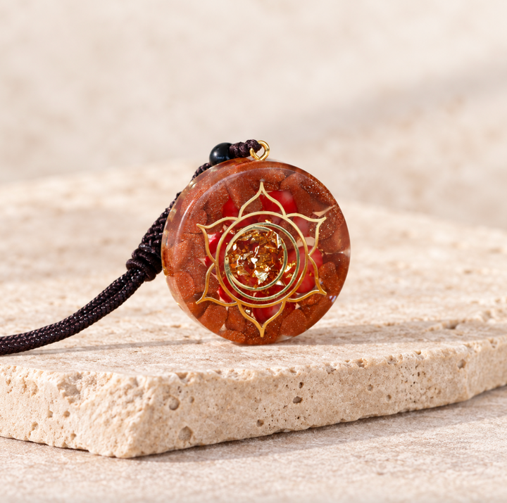Collana di diaspro Metatron