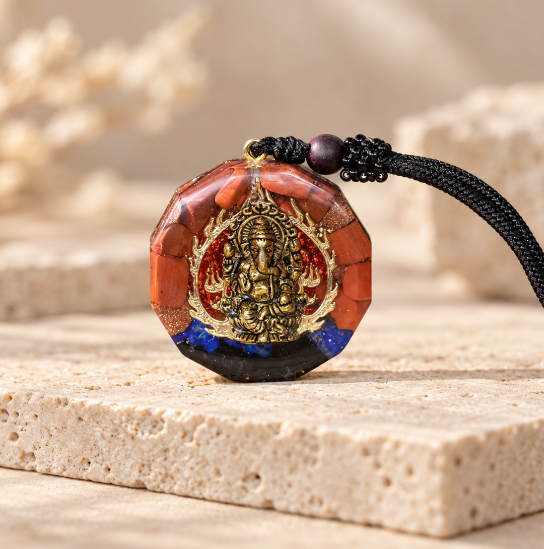 Collana con il potere di Ganesha Metatron
