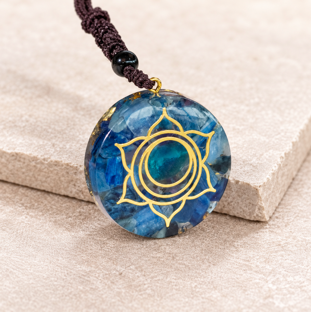 Collana di cianite Metatron