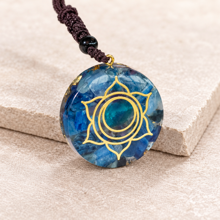 Collana di cianite Metatron