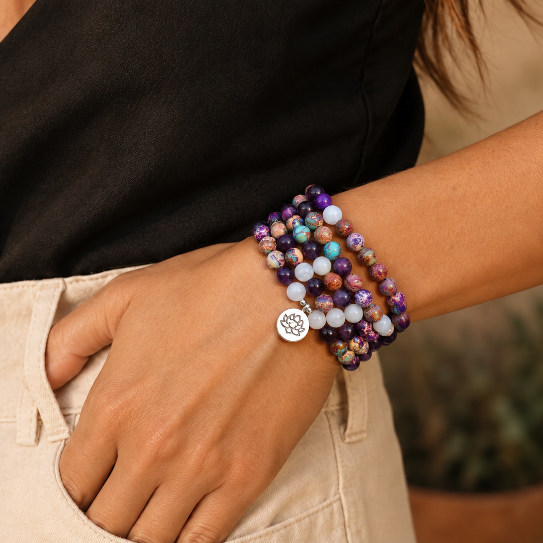 Collana Mala di Lilia Jaspis