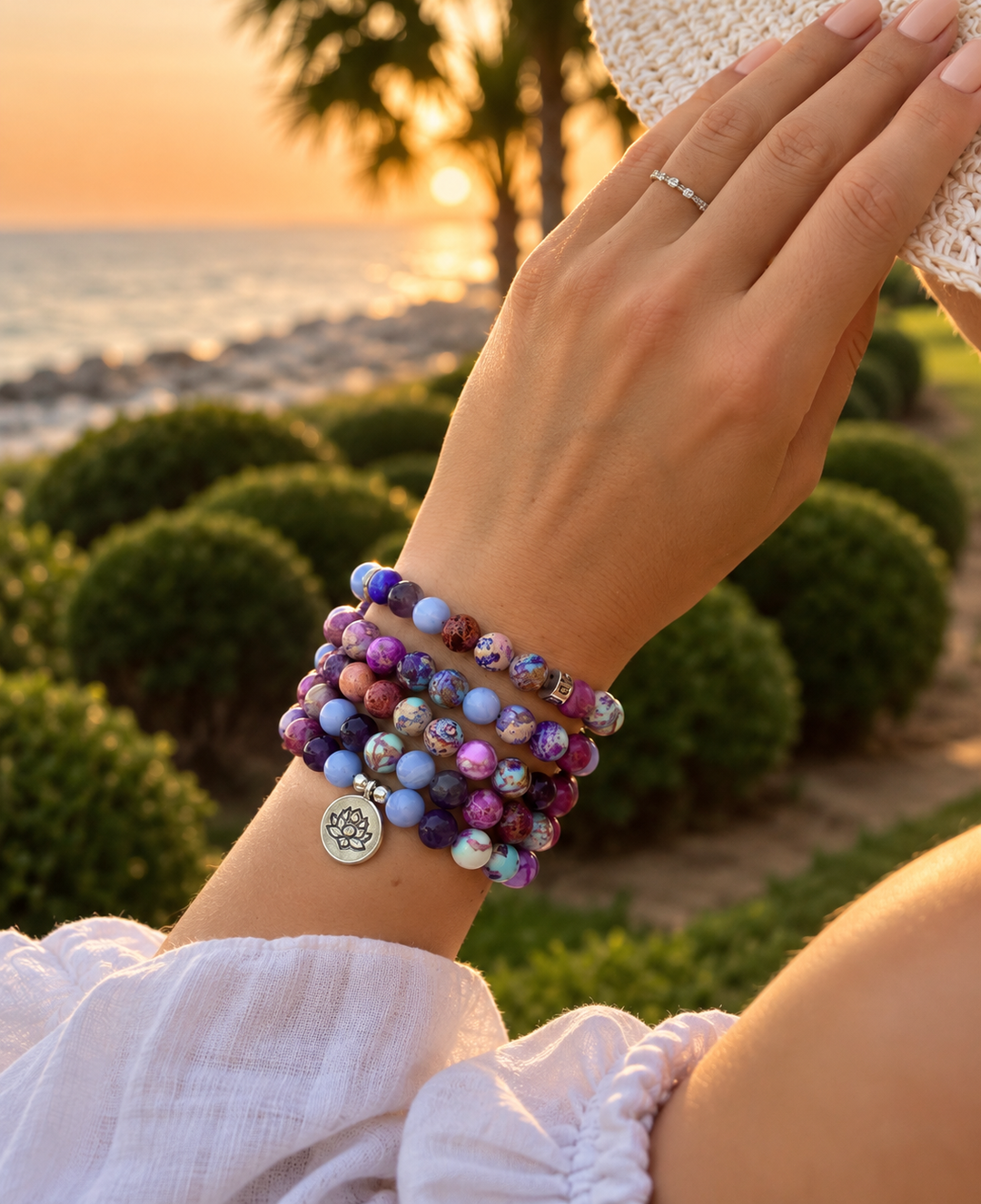 Collana Mala di Lilia Jaspis