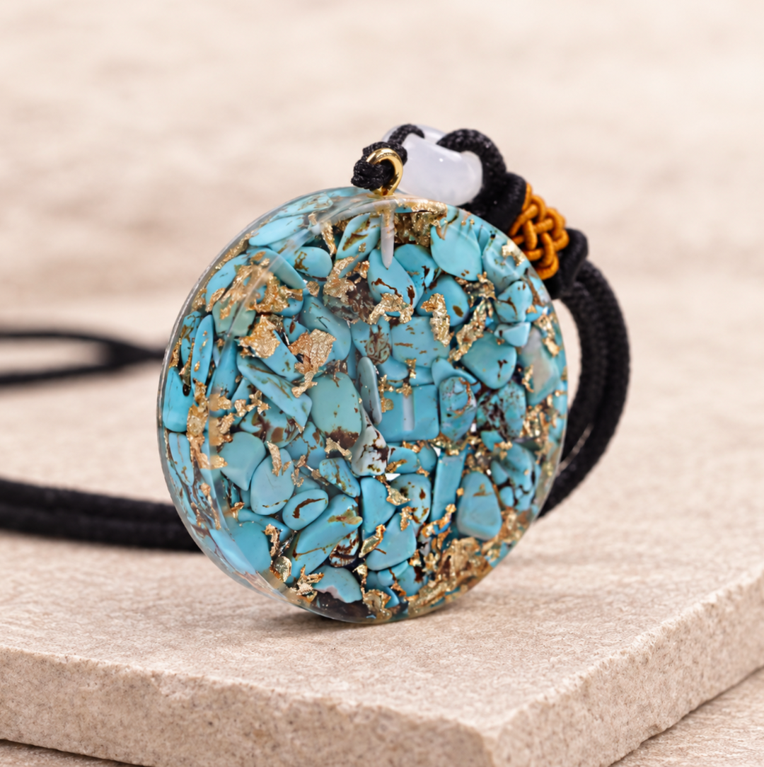 Collana in turchese naturale Orgon