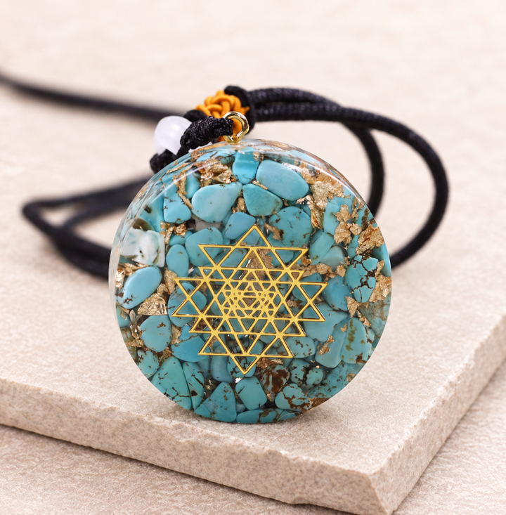 Collana in turchese naturale Orgon