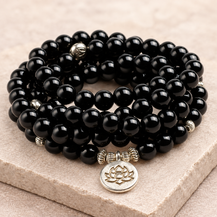 Collana Mala Onice
