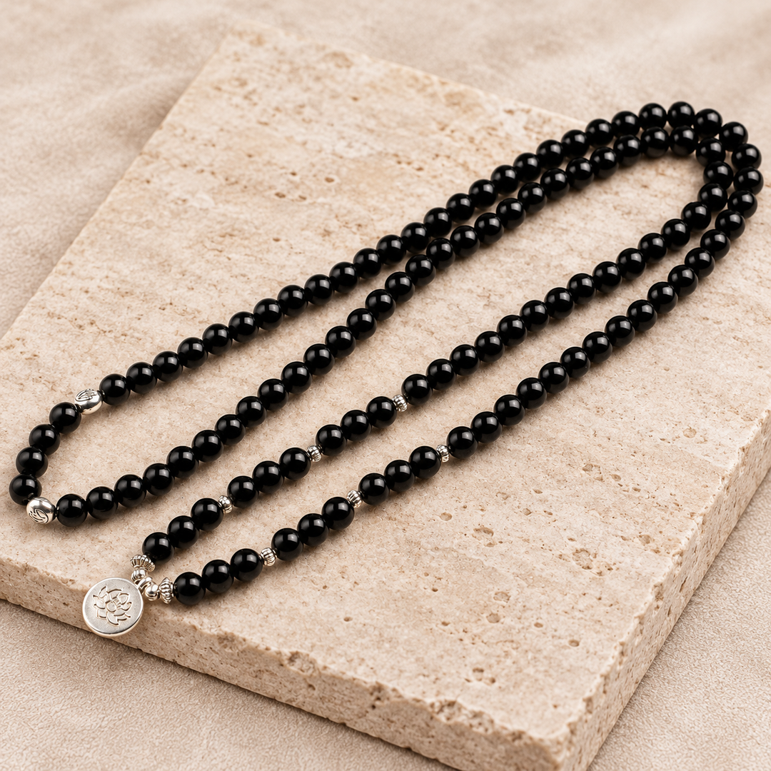 Collana Mala Onice