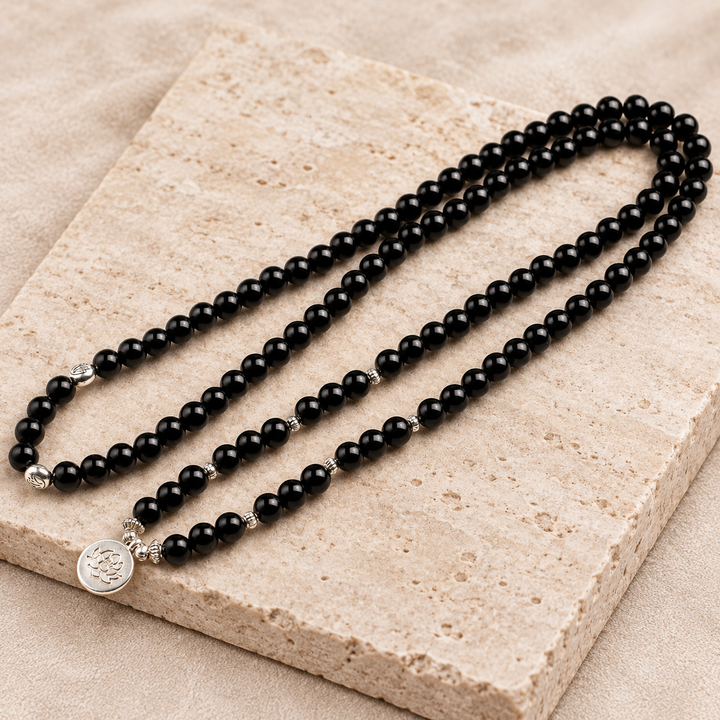 Collana Mala Onice