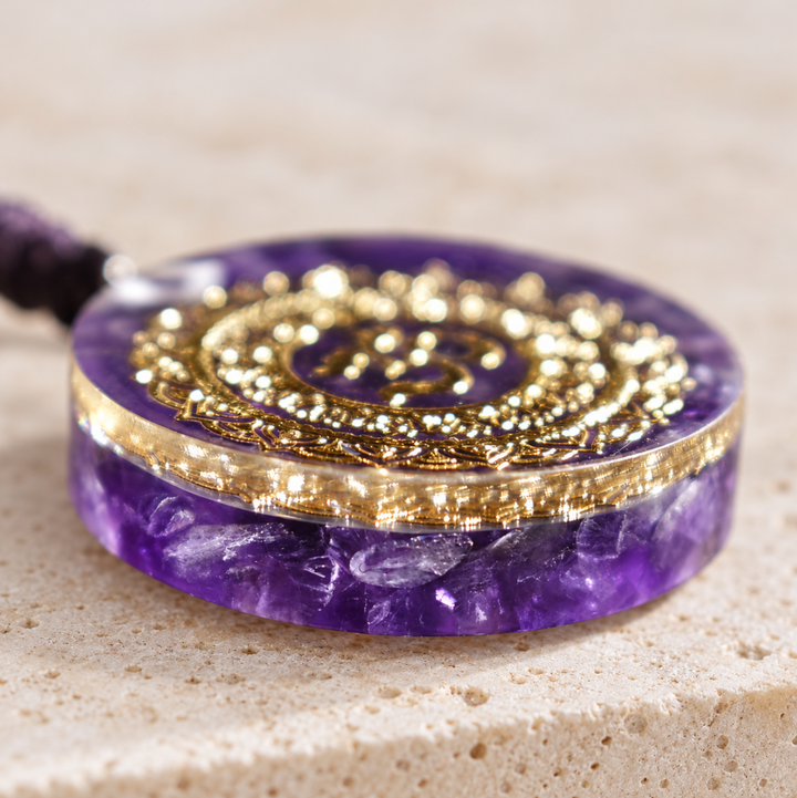 Collana Orgon Amethyst OM