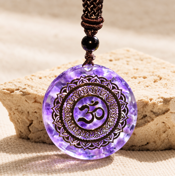 Collana Orgon Amethyst OM