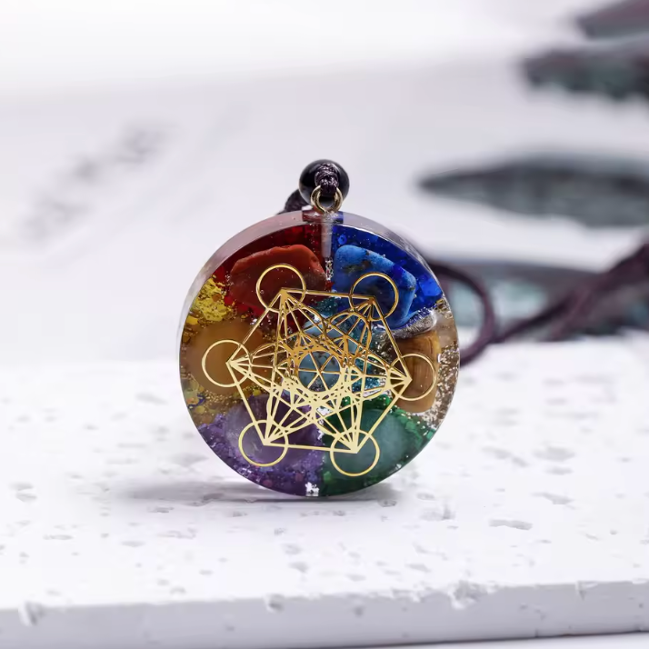 Collana Orgon Chakra Metatron