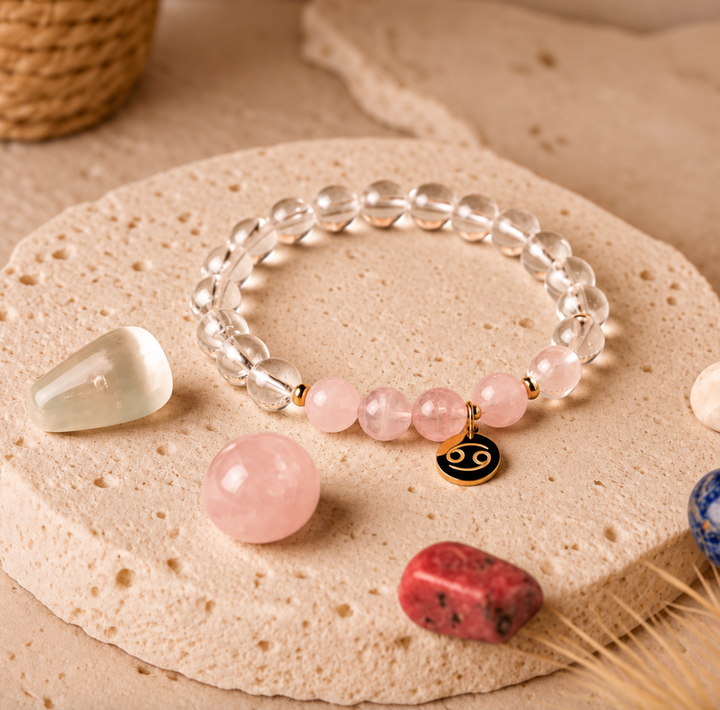Braccialetto con segno zodiacale Cancro