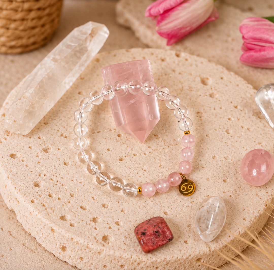 Braccialetto con segno zodiacale Cancro