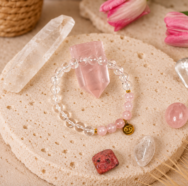 Braccialetto con segno zodiacale Cancro