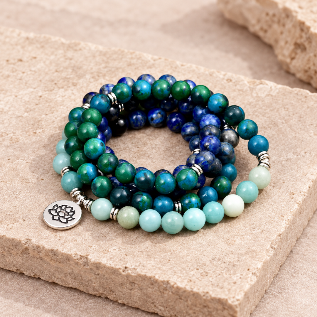 Collana Mala con Lapislazzuli