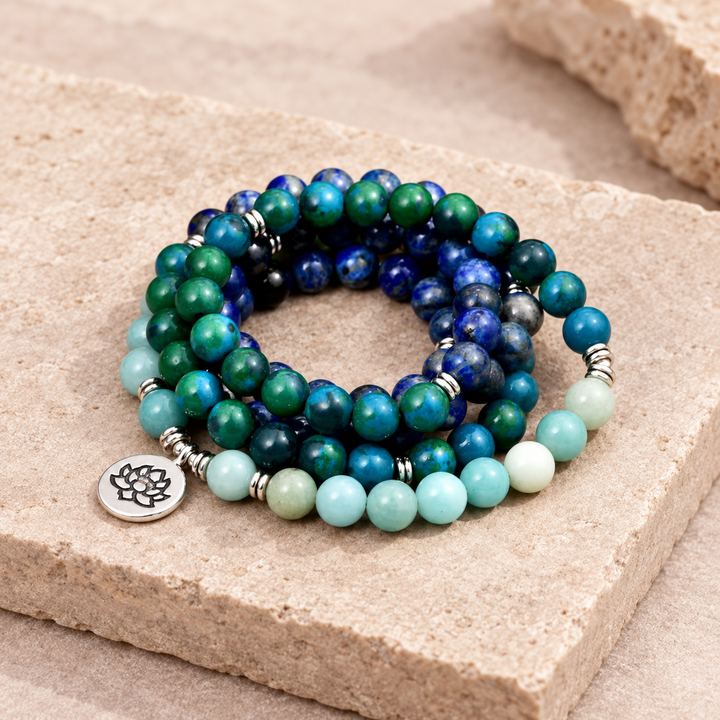 Collana Mala con Lapislazzuli