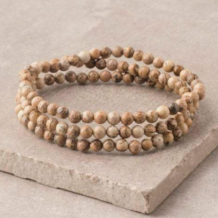 Set di braccialetti di diaspro per la messa a terra