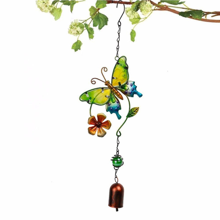 Schmetterling/Blume Windspiel - Dekoration - LAMIVA.de - Yoga Schmuck - Spiritualität